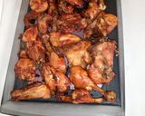 A picture of step 2 of Nigerian fried chicken.