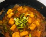 A picture of step 14 of Chilli Paneer.