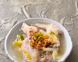 Foto langkah ke 5 dari resep Sup Ayam Hainan.