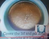 A picture of step 13 of Eggless chocolate cake no oven.