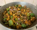 A picture of step 6 of Chilli Paneer !!.