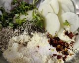 A picture of step 8 of Moong Dal Potato Fritters (Pakore).