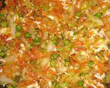 A picture of step 1 of Veg momos.