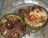 Foto del paso 6 de la receta: Zapallitos rellenos con arroz y carne picada