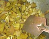 A picture of step 2 of Raw banana peel chutney.