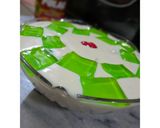 A picture of step 10 of Fruit Trifle/ Dodh Dulari.