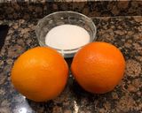 Foto del paso 1 de la receta Tarta húmeda de naranja y chocolate