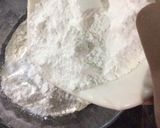 A picture of step 2 of Eggless Marble Cake.