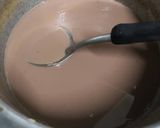 Gambar langkah 4 resipi Puding Milo Oreo.