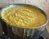 A picture of step 4 of Veggies broccoli almond soup.