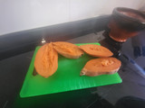 Sweet potato muffins in airfryer