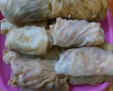 Vegán töltött káposzta recept fázis 4 fotója