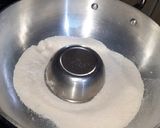 A picture of step 6 of Eggless Mango cake.