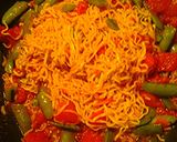 A picture of step 3 of Tomatoes and ramen.