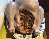 A picture of step 2 of California Farm Stovetop Whole Turkey Dinner.