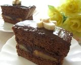 A picture of step 15 of Rum Banana Chocolate Cake.