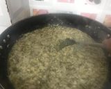A picture of step 2 of Daal Saag.