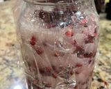 A picture of step 2 of Pomegranate Cocktail.