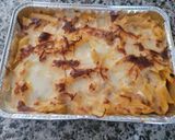 A picture of step 3 of Quick Macaroni with Bechamel.