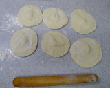 A picture of step 6 of Chinese Dim Sum Chive Buns.