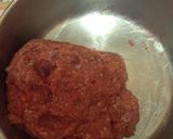 A picture of step 2 of Bacon Cheeseburger Salad.