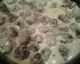 A picture of step 7 of Swedish Meatballs.
