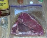 A picture of step 4 of Tequila Lime chilli T-Bone.