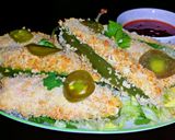 A picture of step 8 of Mike's EZ Baked Jalapeño Poppers.