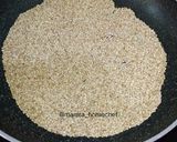 A picture of step 1 of Tahini Dip.