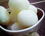 A picture of step 7 of Special Rasmalai.