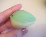 A picture of step 5 of Nerikiri (Rice Dough and Sweet Bean Paste) Nightingale.