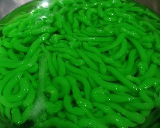 Cendol Panna Cotta Simple - Step 3