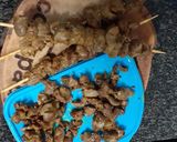 A picture of step 4 of Gizzard kebabs (sunakimo).