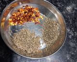 A picture of step 2 of Mathri.