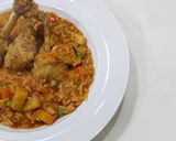 Foto del paso 4 de la receta: Guiso de arroz y alitas de pollo
