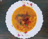 A picture of step 4 of Fried Bottle gourd dal chana dal.