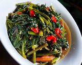 Foto langkah ke 5 dari resep Tumis Kangkung Terasi.