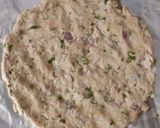 A picture of step 4 of Wheat Bran flour masala roti.