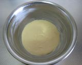 A picture of step 8 of Milk Tea Cheescake.