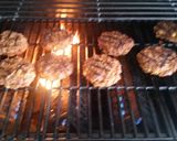 A picture of step 5 of Grilled bacon dorito cheese burgers.