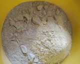 A picture of step 1 of Ragi quinoa masala roti.