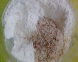 A picture of step 3 of Maidy or Suji ke Biscuits.