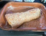 Kemencében sült bőrös malackaraj recept fázis 5 fotója