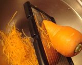 A picture of step 1 of Oil-free Carrot Salad with Sesame Miso.