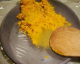 A picture of step 4 of Drained Yogurt Kabocha Cheesecake.