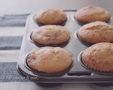 A picture of step 13 of Cream Cheese Topped Strawberry Muffin.