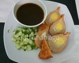 Foto langkah ke 11 dari resep Pempek Kapal Selam (Tengiri).