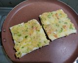 A picture of step 5 of Suji toast.