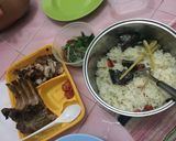 Foto langkah ke 3 dari resep Nasi Liwet Ricecooker.