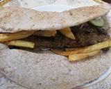 Leftover kabab wrap recipe step 3 photo